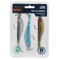 Abu Garcia McPrey Rigged The UV League Soft Lure 120 Mm 22g 3 Pack